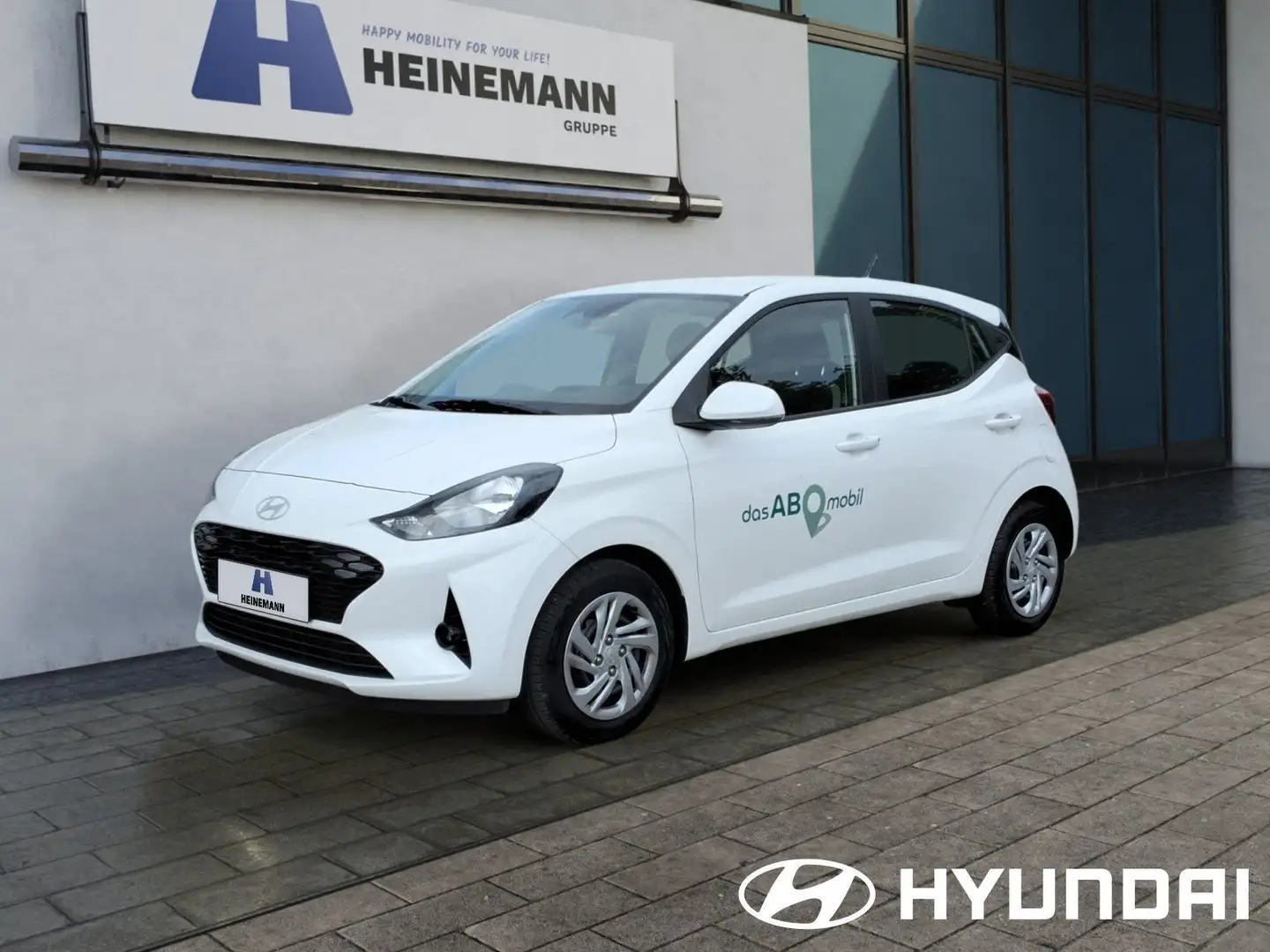 Hyundai i10 1.0 -KLIMA-BLUETOOTH-TEMPOMAT- Weiß - 1