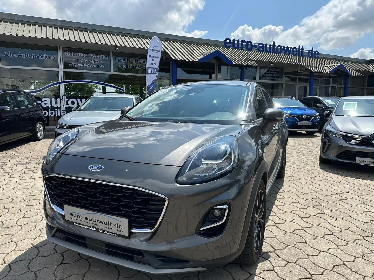 Ford Puma 1.0 Titanium *Navi*AHK*Winterp.*ACC*PDC+Kam. Grau - 1