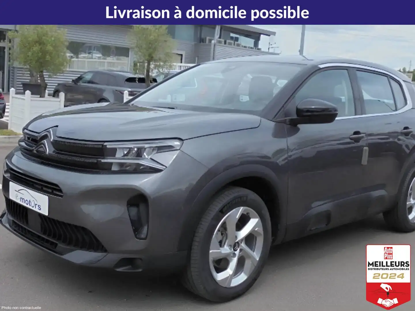 Citroen C5 Aircross Hybride 136 e-DCS6 Max Blanc - 1
