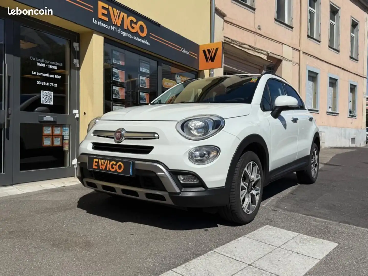 Fiat 500X 1.6 110 4X2-CROSS-RADAR DE RECUL-GARANTIE 6 MOIS Blanc - 2