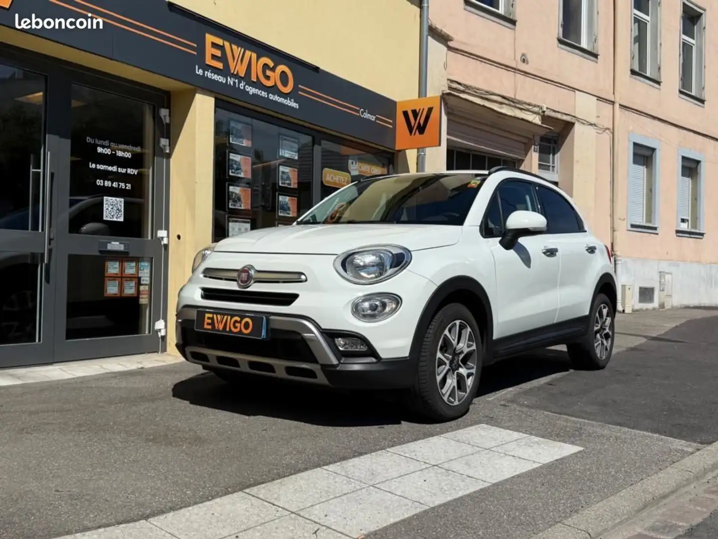 Fiat 500X 1.6 110 4X2-CROSS-RADAR DE RECUL-GARANTIE 6 MOIS Blanc - 1