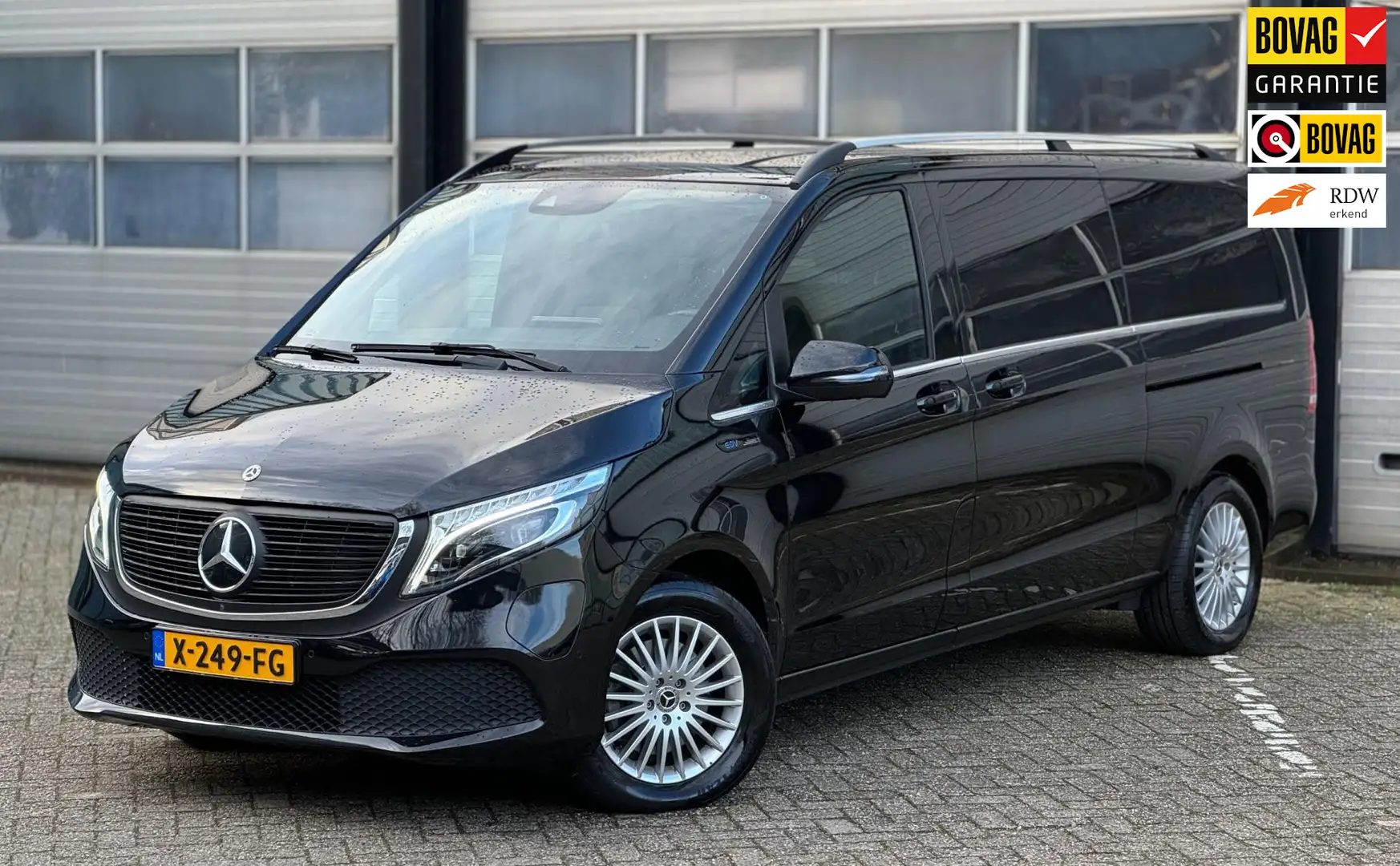 Mercedes-Benz EQV 300 L3 Avantgarde 90 kWh|8 persoons|360cam|Burmester|S Nero - 1