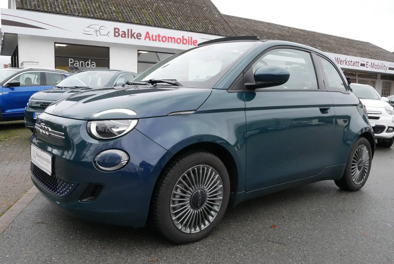 Fiat 500C Cabrio ICON *Keyless-,Komfort- u. Winterpaket*uvm! Kék - 2