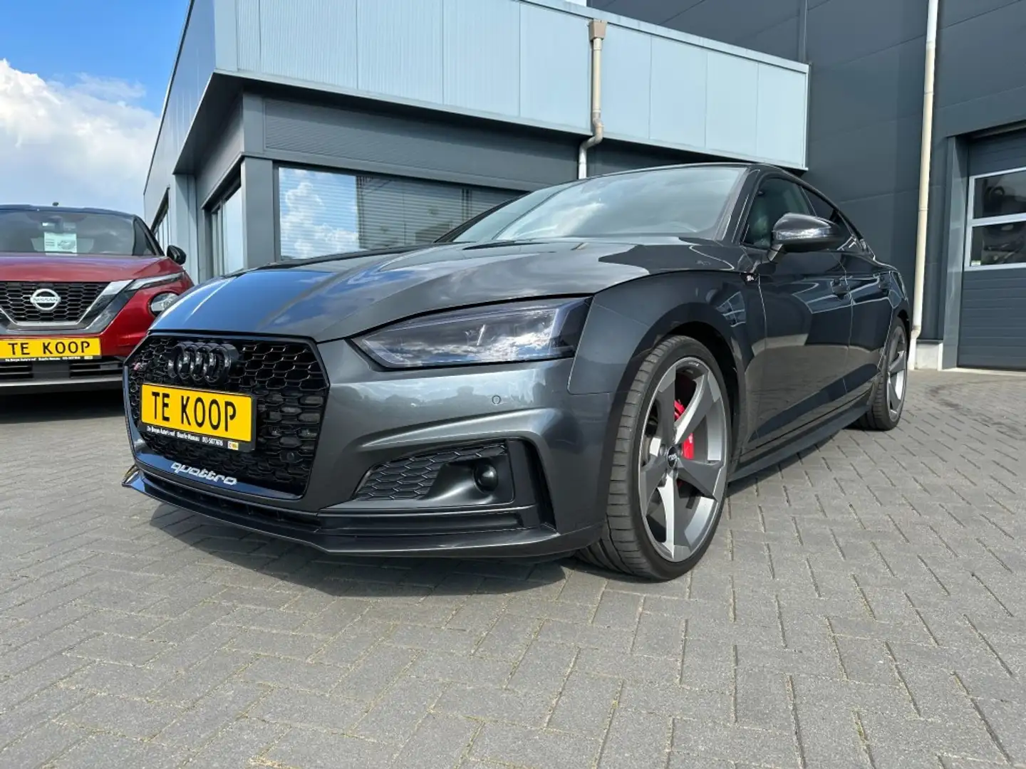 Audi S5 Sportback 3.0 TFSi Quattro Pro Line Plus schuifdak Grijs - 1