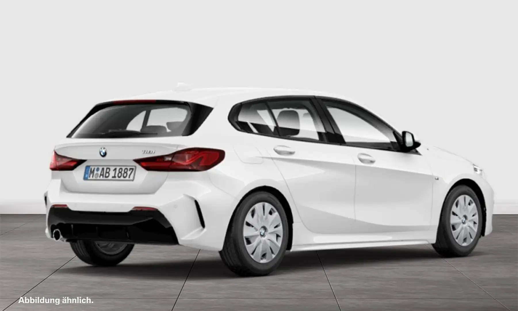 BMW 118 i M-Sportpaket Navi Hifi Comfortpaket Weiß - 2