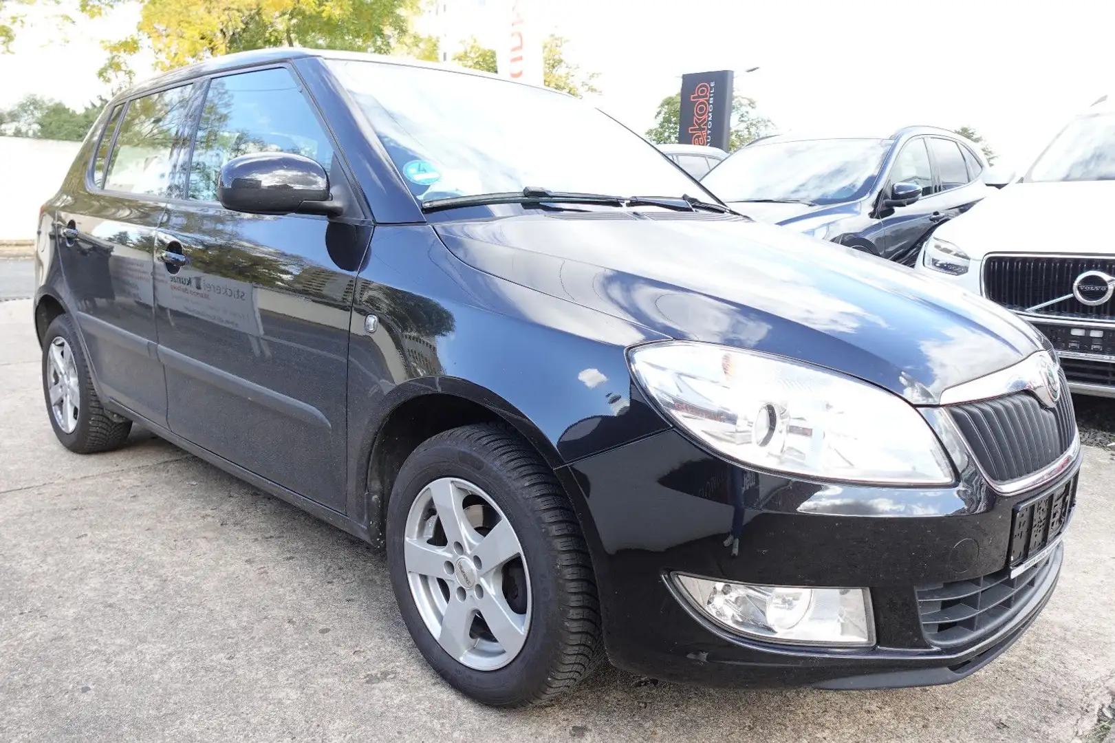 Skoda Fabia Ambiente aus 1 Hand Schwarz - 1