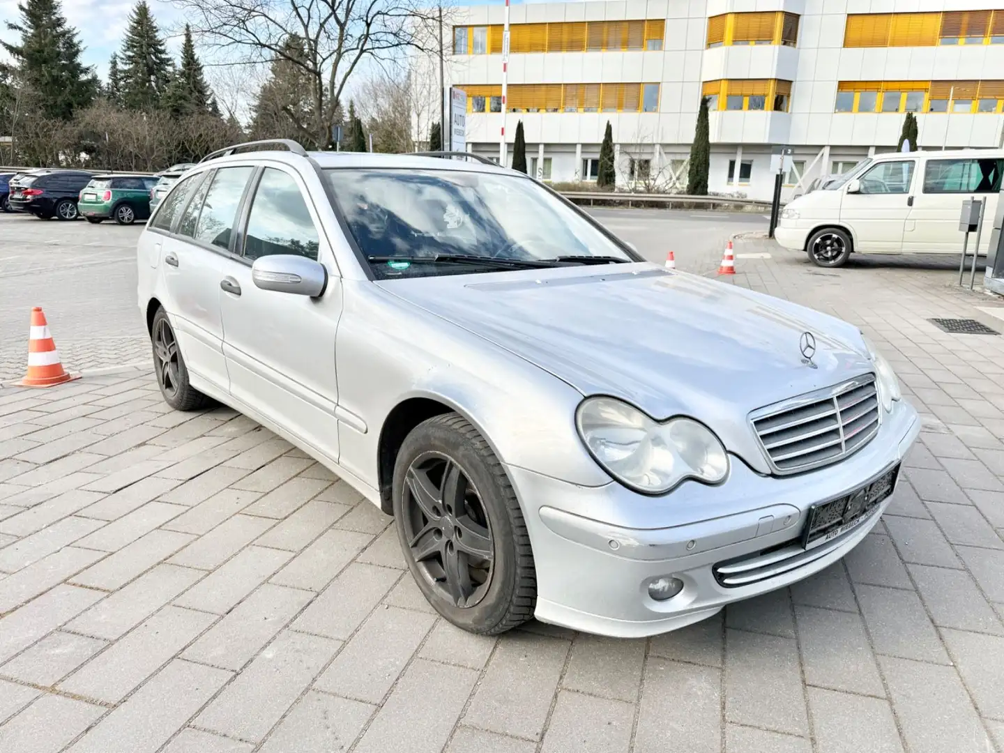 Mercedes-Benz C 220 T CDI,Automatik,Klima,Sitzheizung Navi Silber - 2
