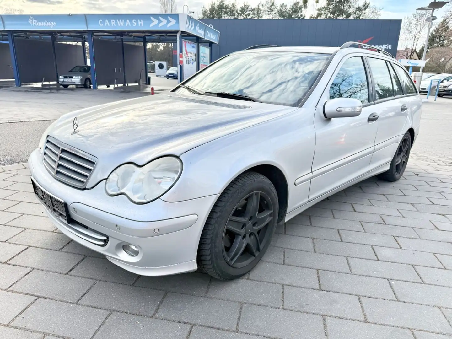 Mercedes-Benz C 220 T CDI,Automatik,Klima,Sitzheizung Navi Silber - 1