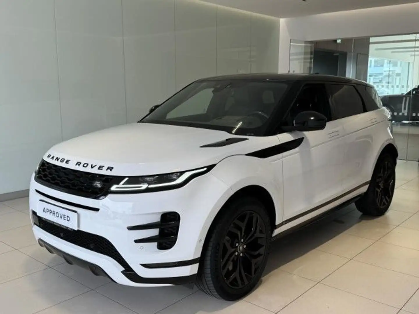 Land Rover Range Rover Evoque D180 R-Dyn. SE BlackPack HUD Weiß - 1
