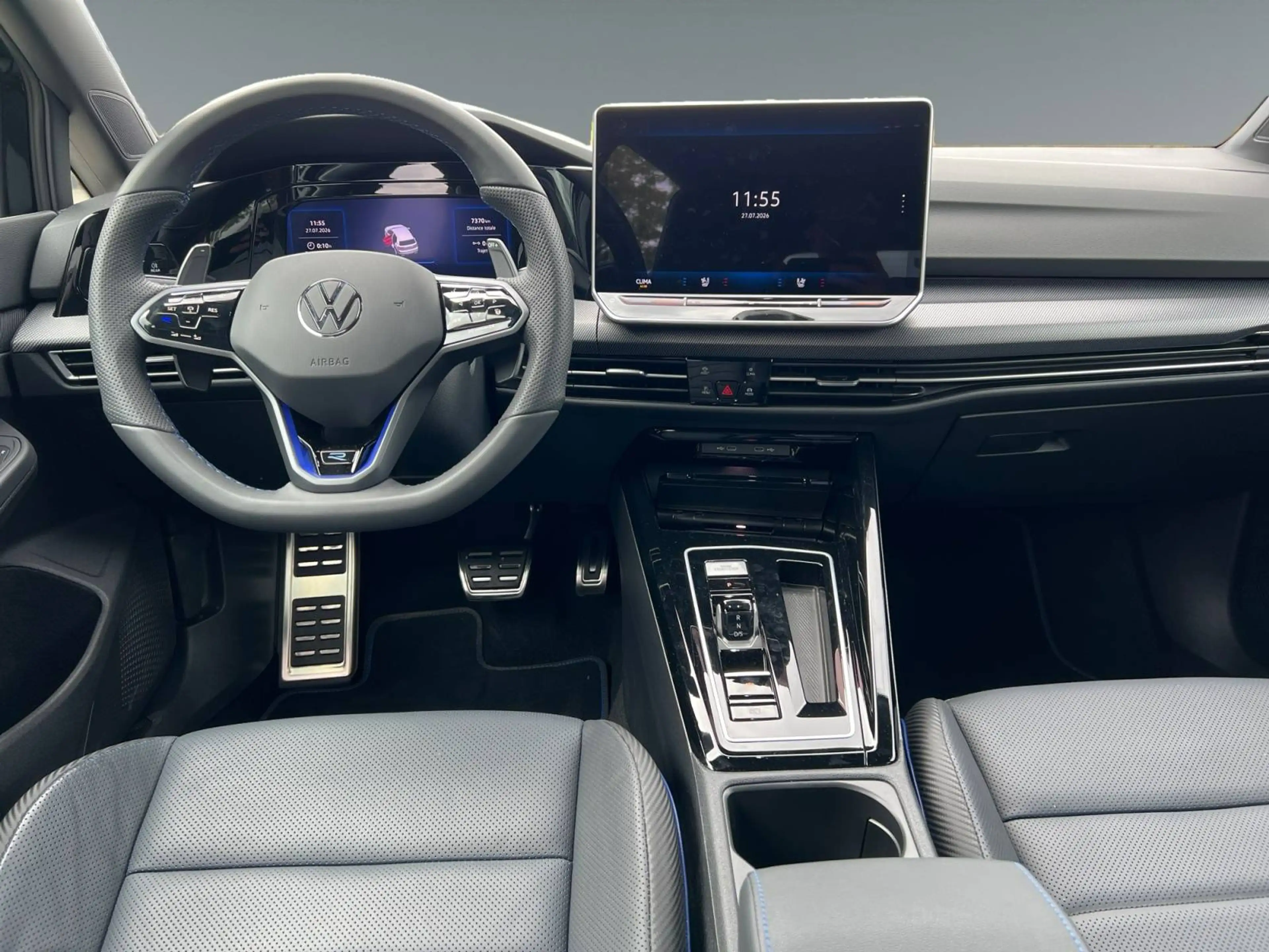 Volkswagen Golf R 8.5 FACELIFT-BLACK EDITION-AKRAPOVIC-333CV-GARANTIE 24 MOIS — photo 14