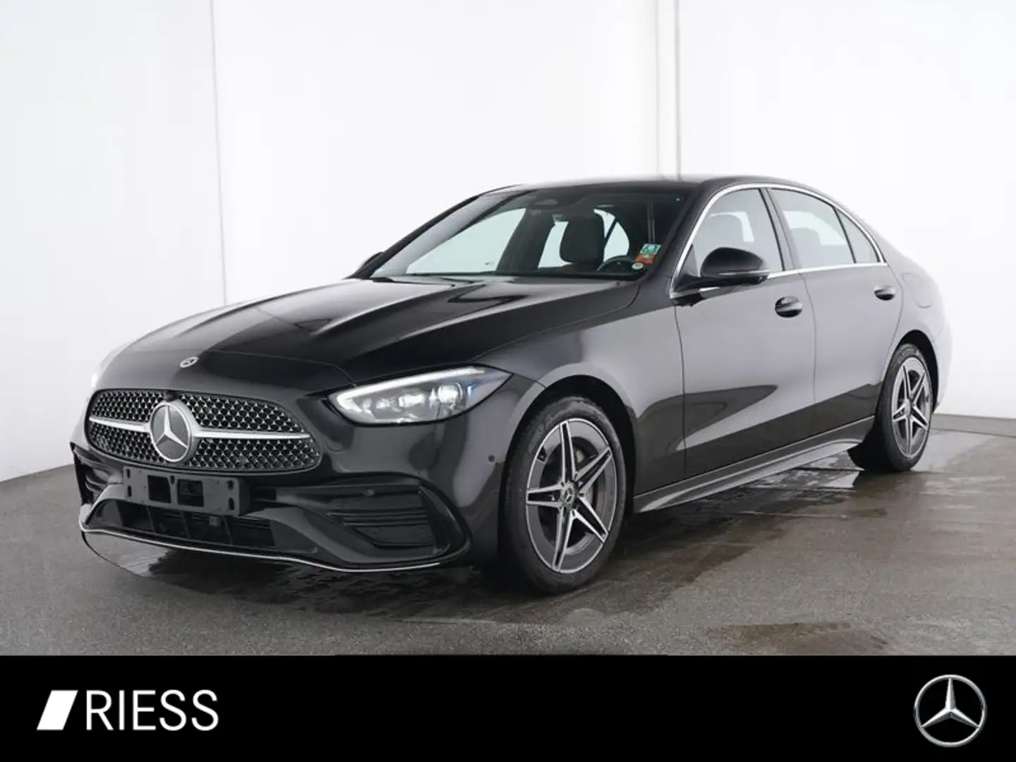 Mercedes-Benz C 300 e 4M AMG Sport Navi LED Pano Burmes 360 Nero - 1