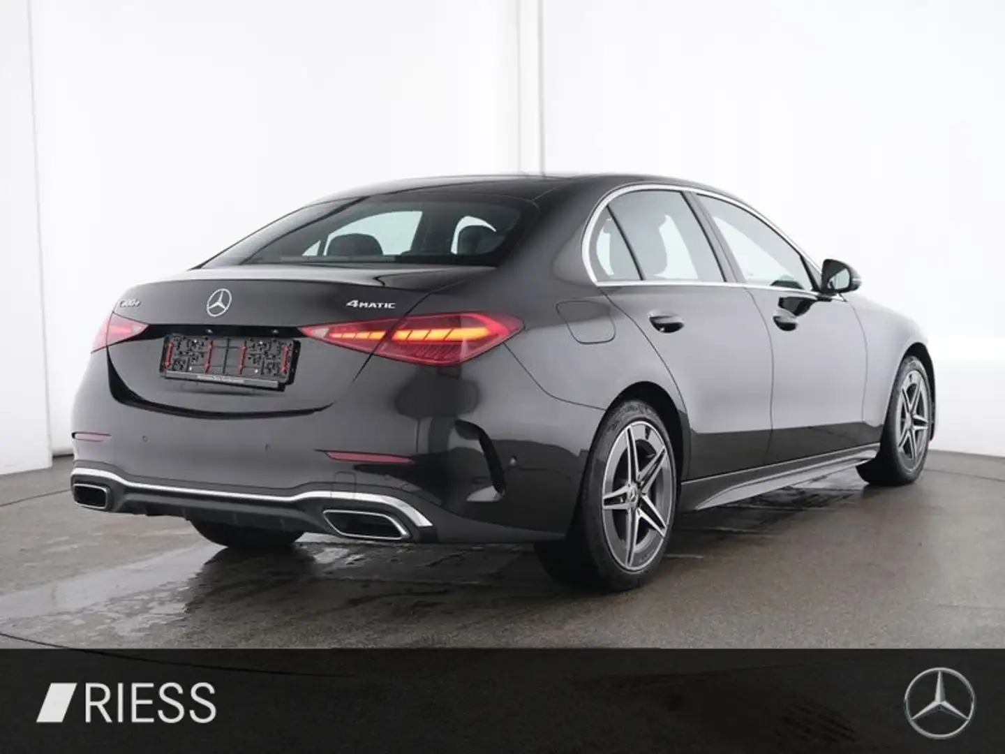 Mercedes-Benz C 300 e 4M AMG Sport Navi LED Pano Burmes 360 Nero - 2