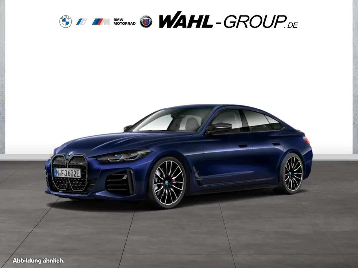 BMW i4 M50 Gran Coupé HK HiFi DAB Komfortzg. Shz Blau - 1