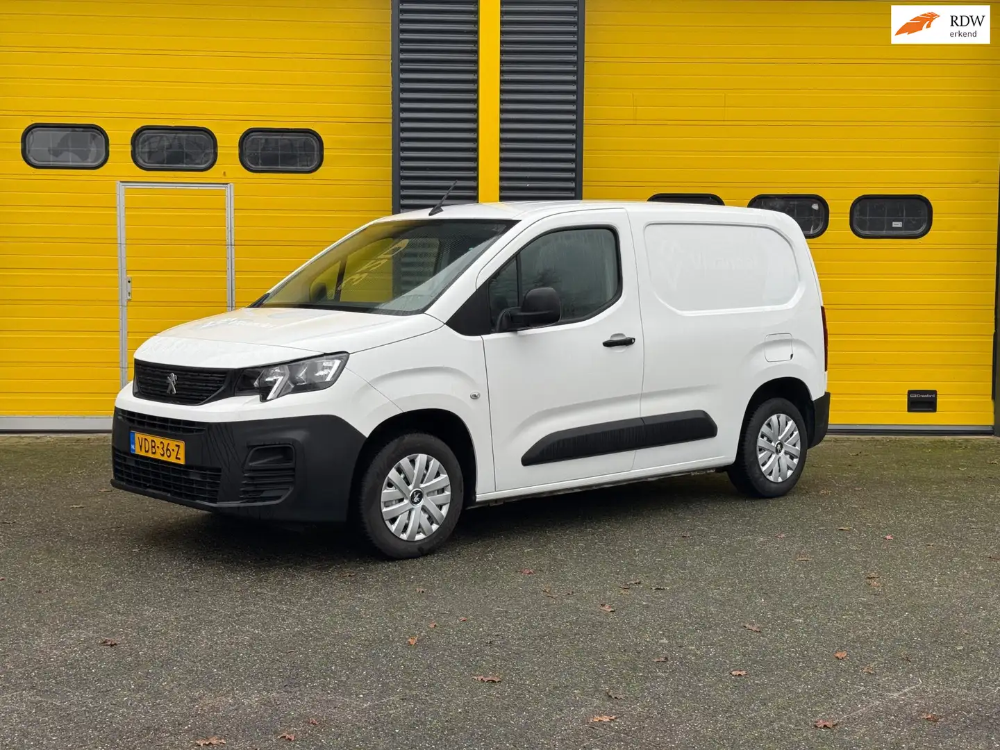 Peugeot Partner 1.5 BlueHDI Airco Cruise Eu6 Blanc - 1