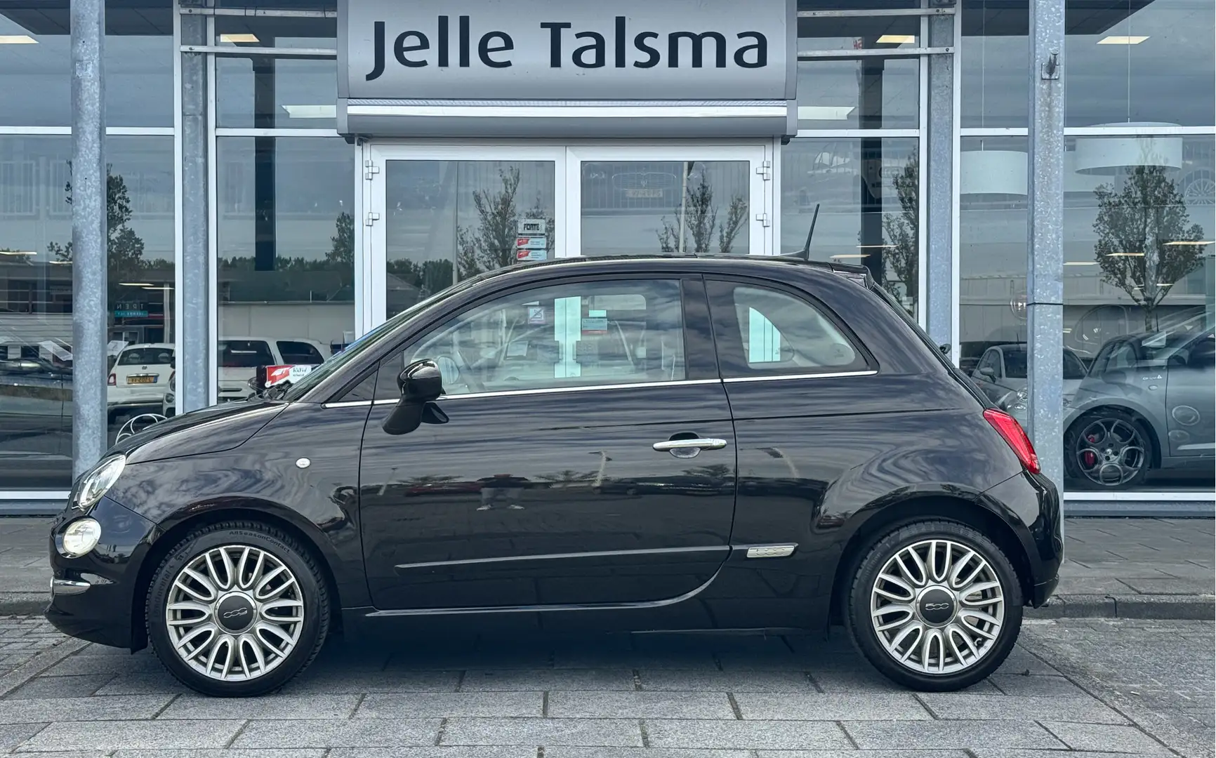 Fiat 500 TwinAir Turbo Lounge | Navigatie | 16" Lichtmetale Noir - 2