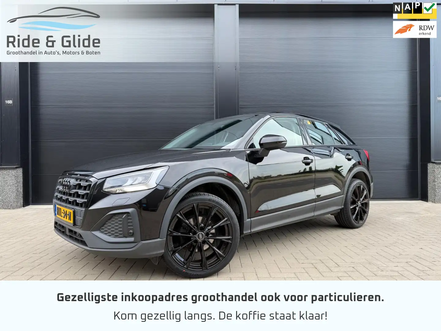 Audi Q2 35 TFSI S Edition 2022 automaat navi 19 inch GARAN Zwart - 1