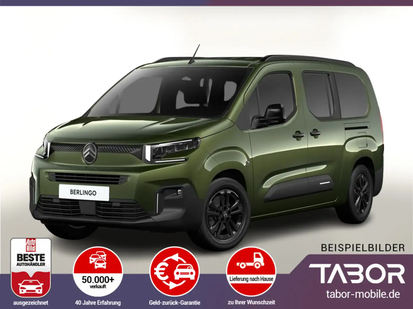 Citroen Berlingo XL 100 Plus 16Z 7-S 10"-DAB PDC PrivG Grau - 1