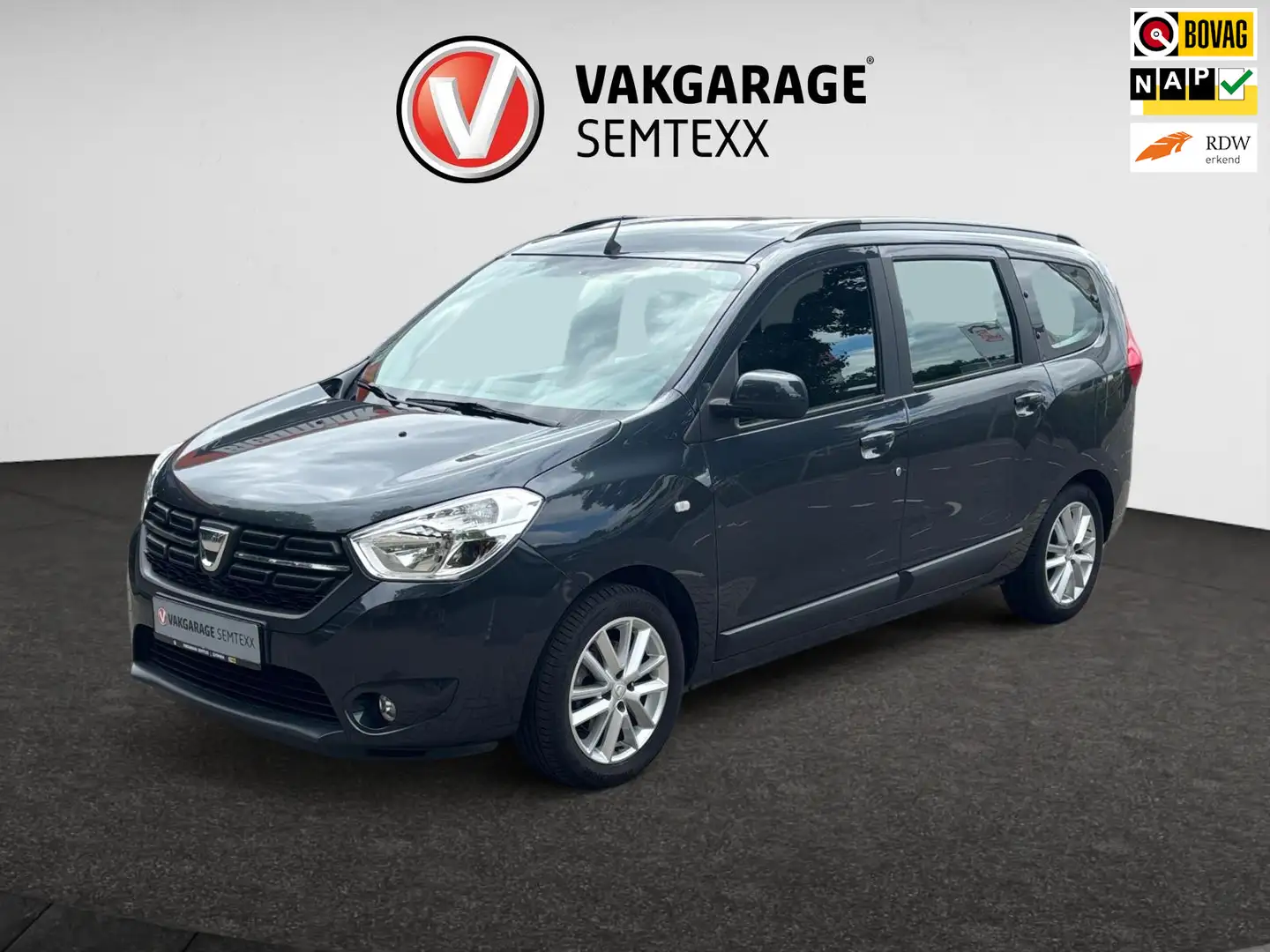 Dacia Lodgy 1.2 TCe Lauréate 7 Persoons | Airco | Cruise | Nav Grijs - 1