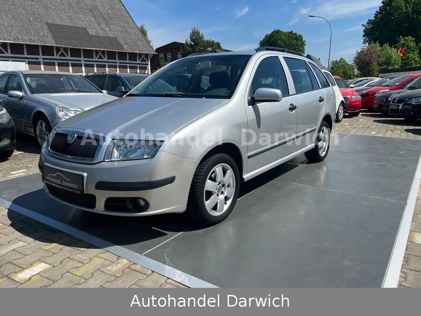 Skoda Fabia 1.4 Combi Elegance Klima 2.Hand Silber - 1