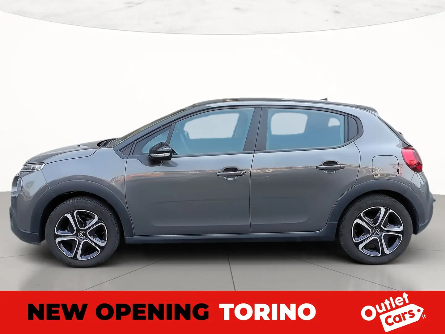 Citroen C3 1.2 puretech shine 82cv Grijs - 2