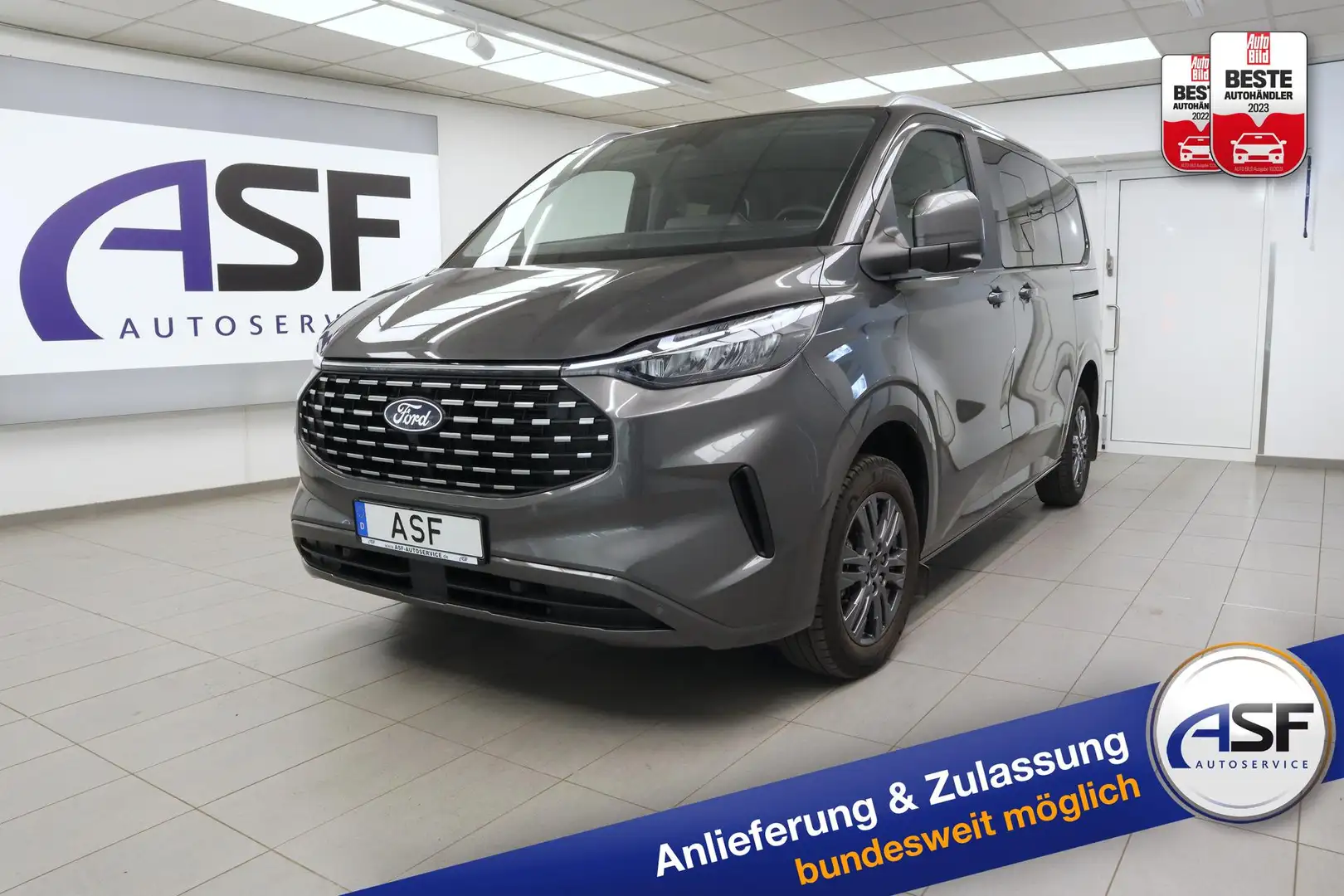 Ford Tourneo Custom L1 Titanium #ACC #KeyFree #8-Sitzer #Winter-P. ... Grau - 1