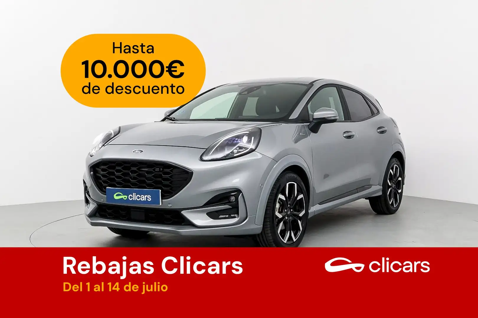 Ford Puma 1.0 EcoBoost MHEV ST-Line X 155 Gris - 1