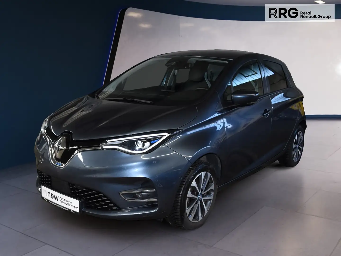 Renault ZOE Intens R135/Z.E. 50 (Kauf-Batterie) Navi, Klima, E Šedá - 1