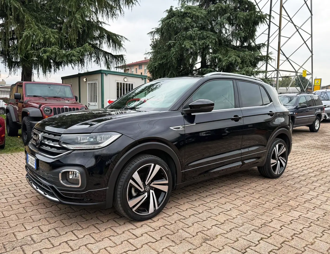 Volkswagen T-Cross T-Cross 1.0 TSI 110 CV DSG AUTOMATICA OK NEOPATENT Nero - 1