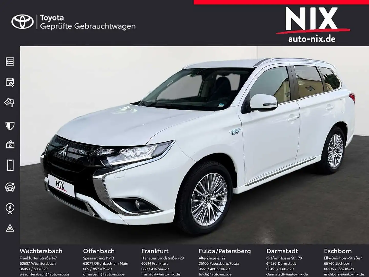 Mitsubishi Outlander 2.4 PHEV Basis Spirit 4WD Blanco - 1