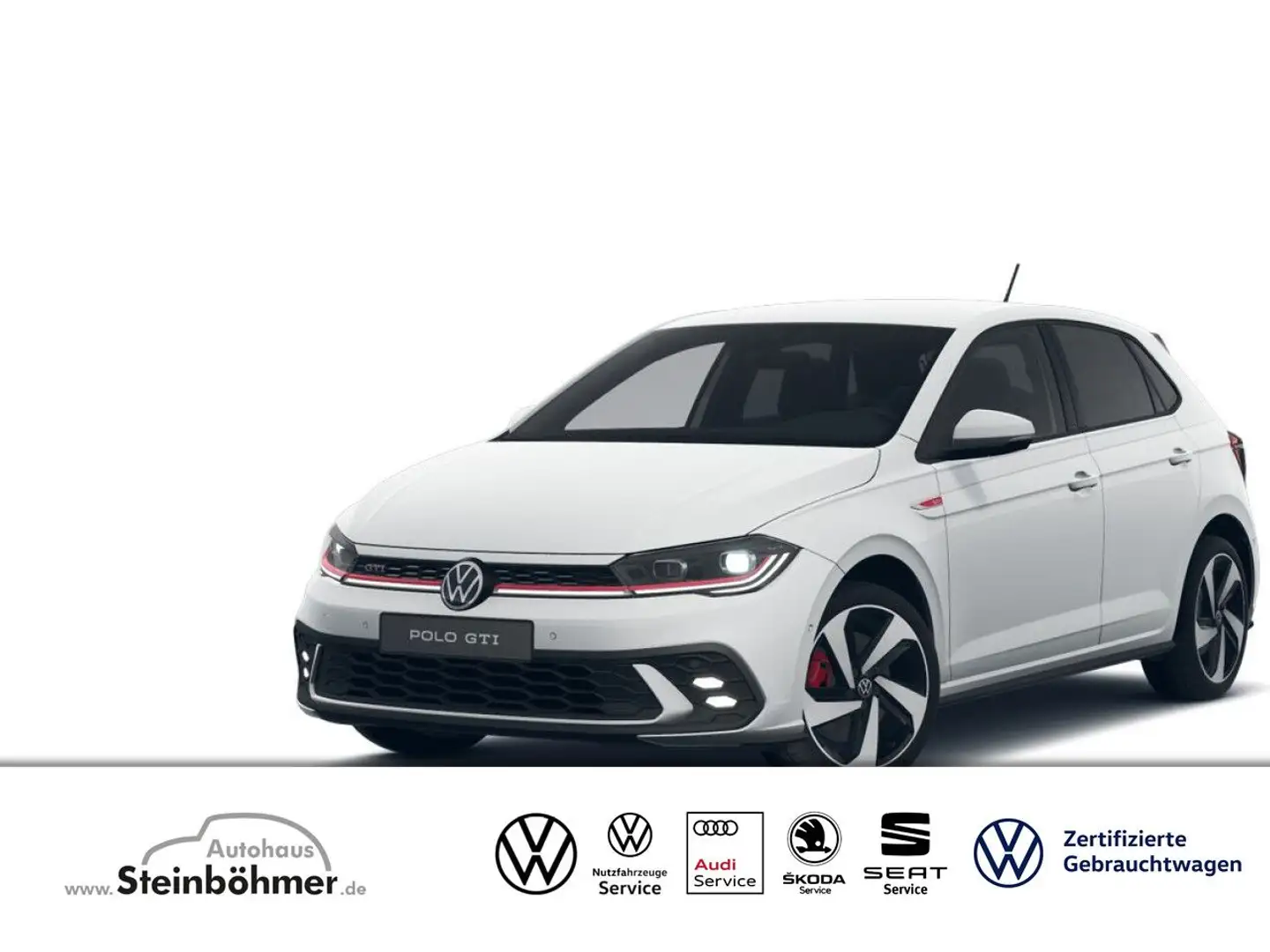 Volkswagen Polo GTI 2.0TSI DSG IQ.Light NAV AppCon IQ.Drive Blanc - 1