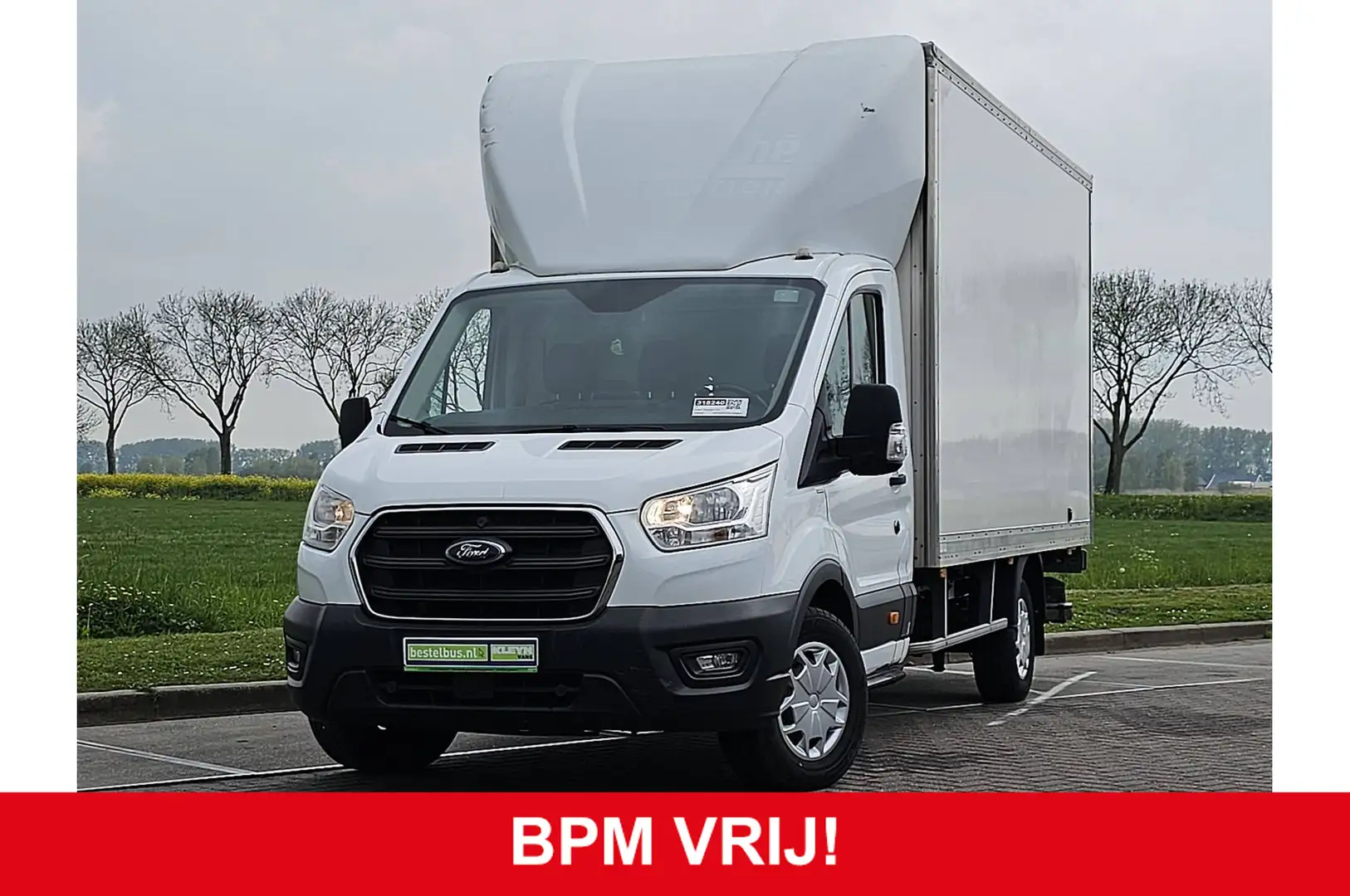 Ford Transit 2.0 TDCI Bakwagen Laadklep Deuren Airco 130Pk Euro Blanco - 2