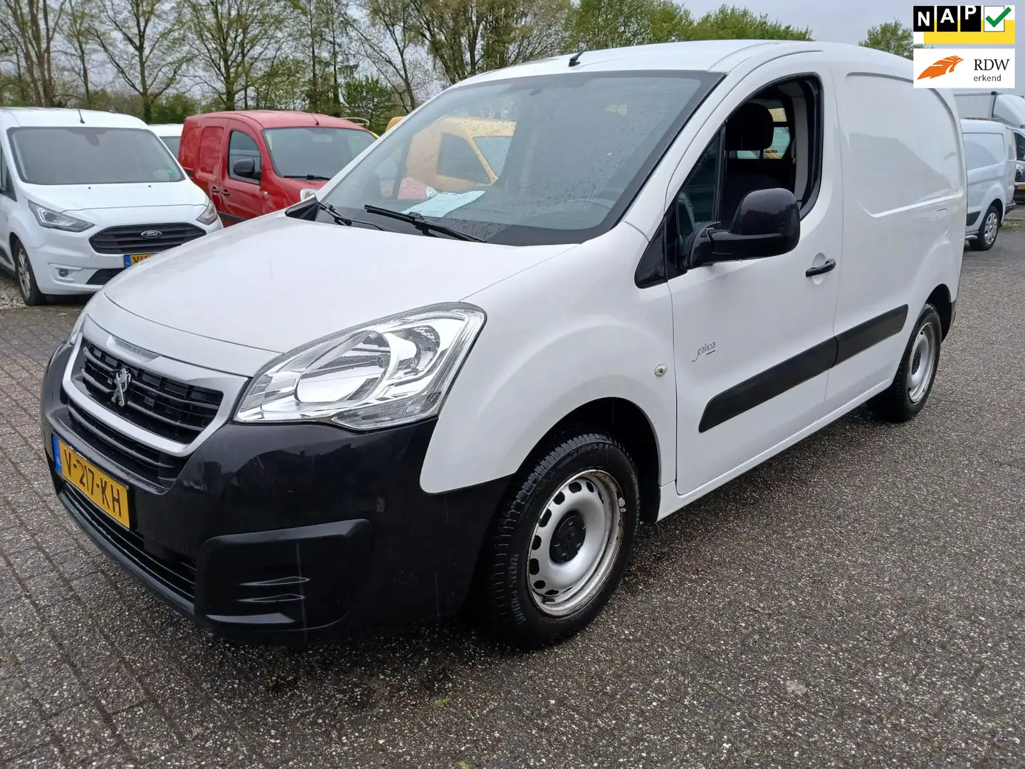 Peugeot Partner 120 1.6 BlueHDi 100 L1 Premium S&S automaat airco Blanco - 1