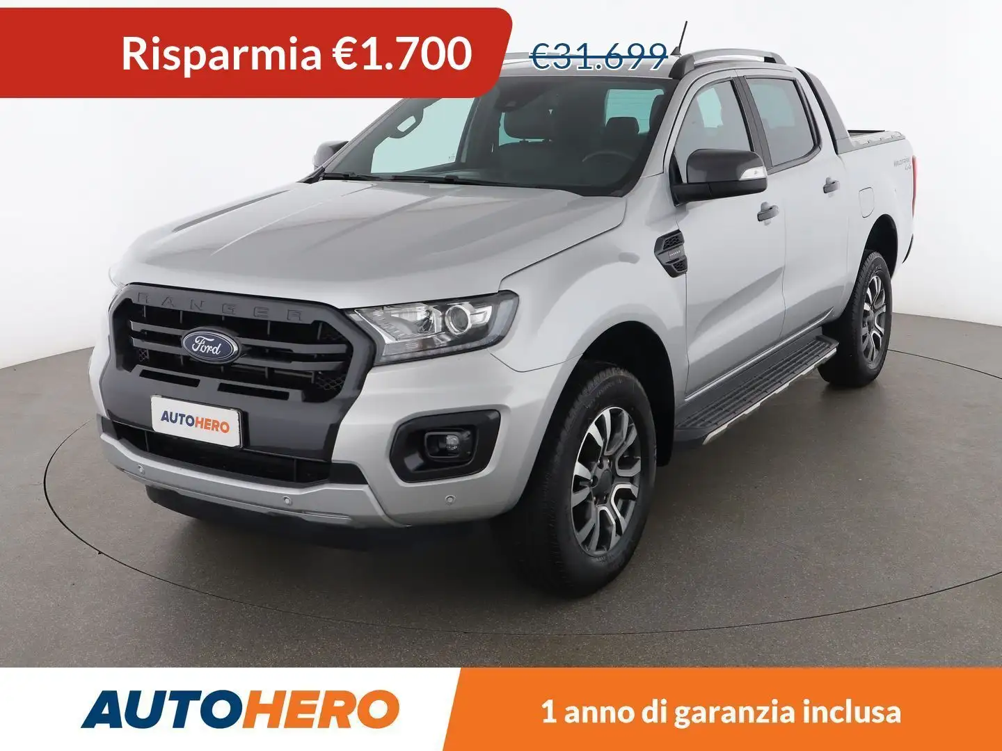 Ford Ranger 2.0 TDCi Wildtrak DC Grey - 1