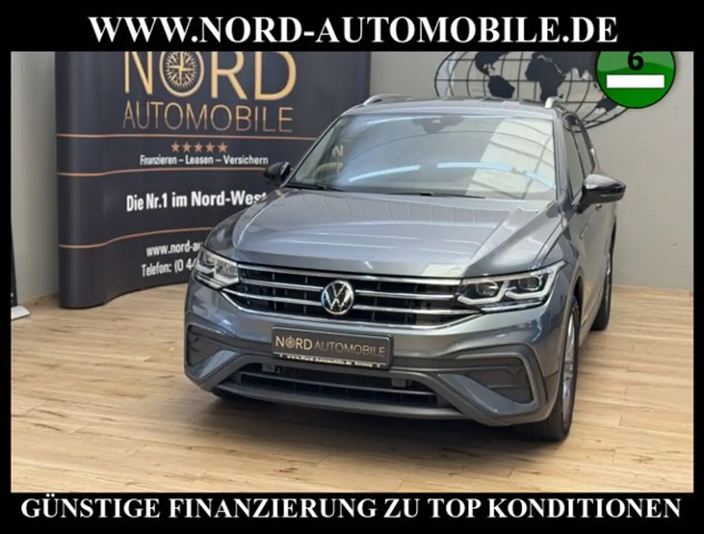 Volkswagen Tiguan Allspace MOVE 2.0 TDI DSG AHK/Dig.Cockpit Move Grau - 1