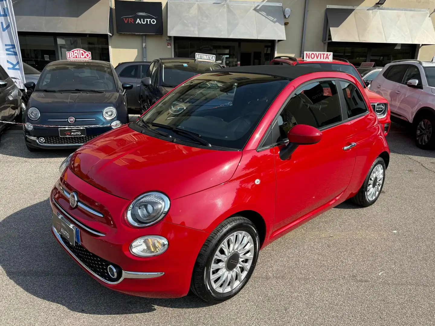 Fiat 500C 1.0 hybrid Dolcevita 70cv PROMO FIN Rouge - 1