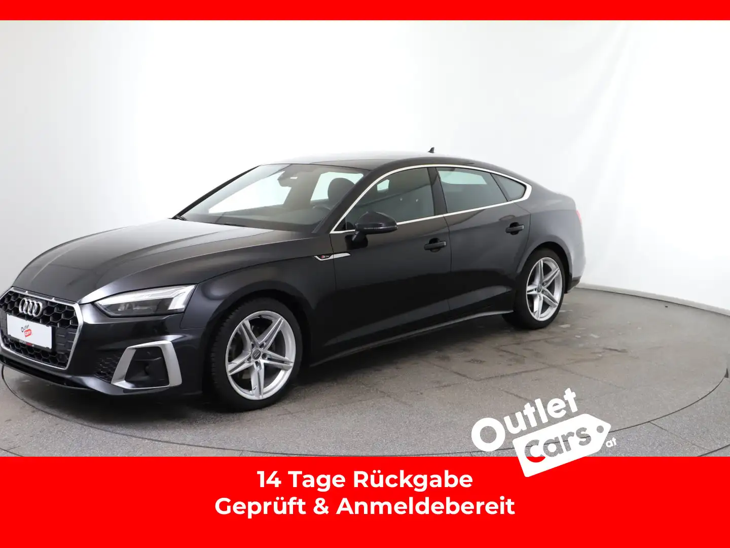 Audi A5 35 TDI S line Noir - 1