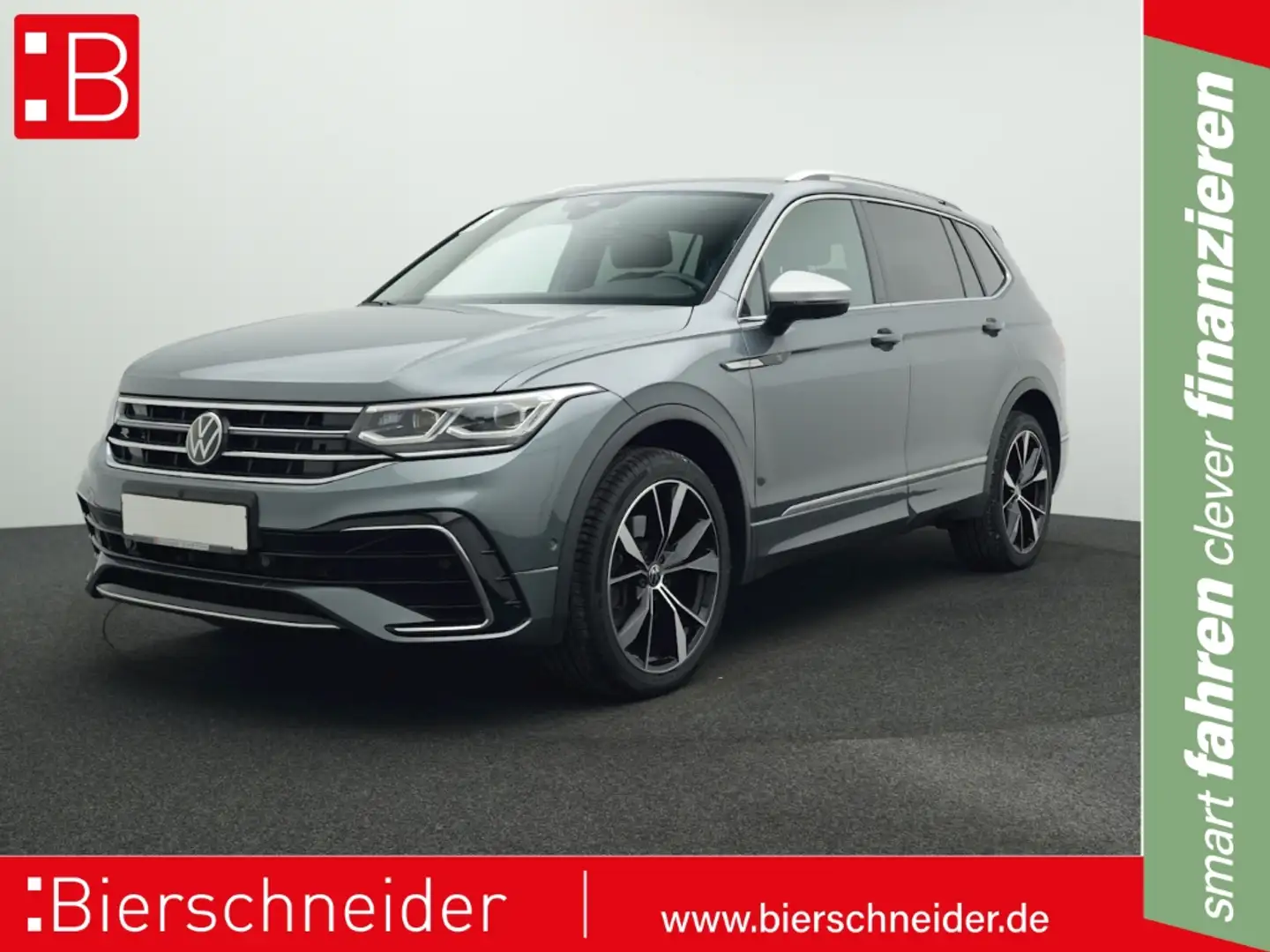 Volkswagen Tiguan Allspace 2.0 TSI DSG 4Mo. R-Line 5-SITZE AHK H&K NAVI PRO A Grau - 1