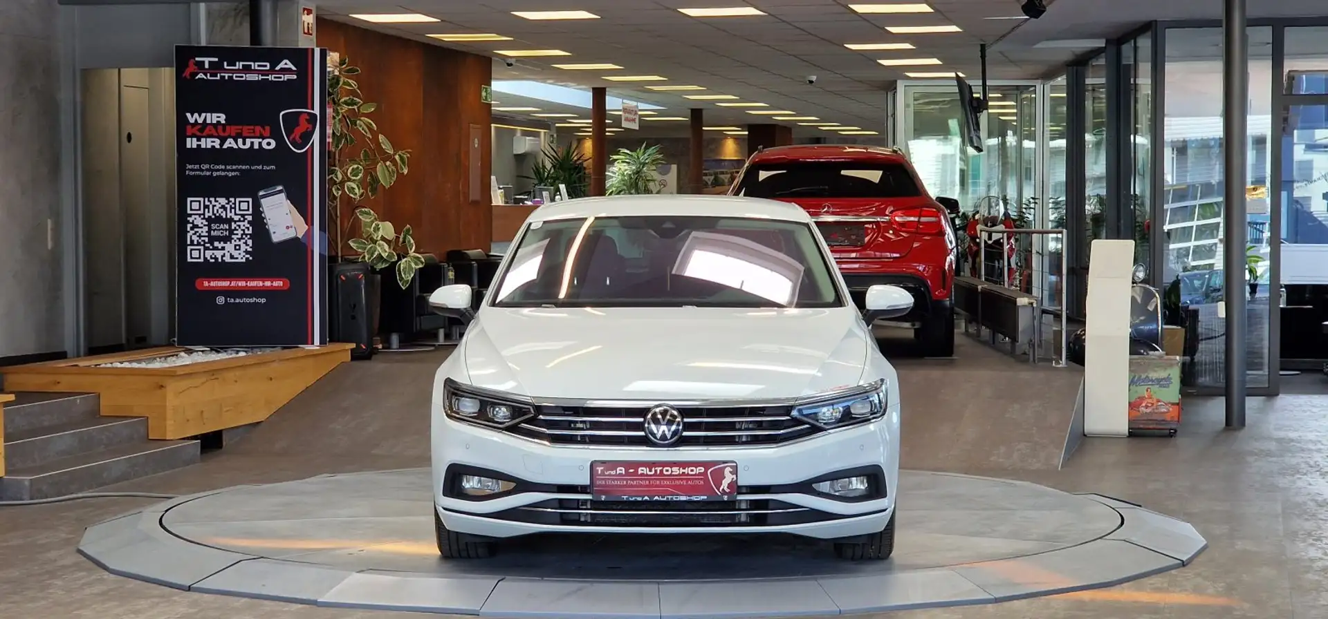 Volkswagen Passat 2.0 TDI Business Facelift 1-Hand *Kamera*Digital-C Weiß - 2
