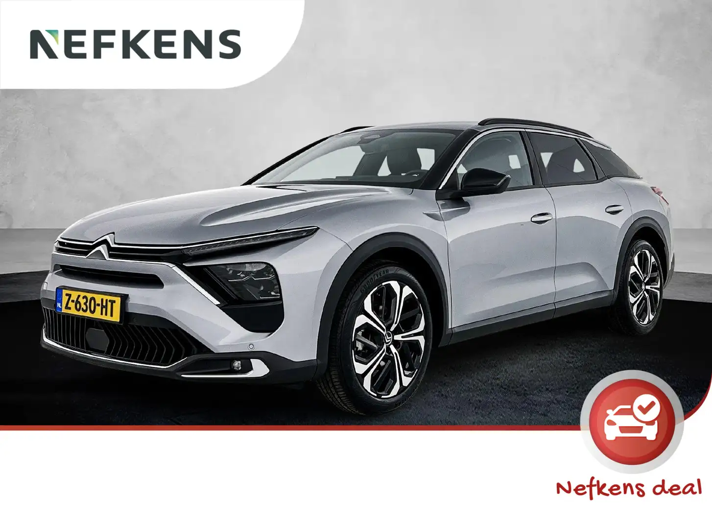 Citroen C5 X SW Plus 130 pk Automaat | Navigatie | Achteruitrij Grijs - 1