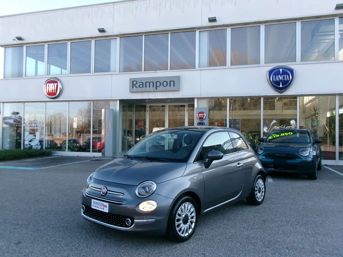 Fiat 500 500 1.2 EasyPower Lounge Grau - 1