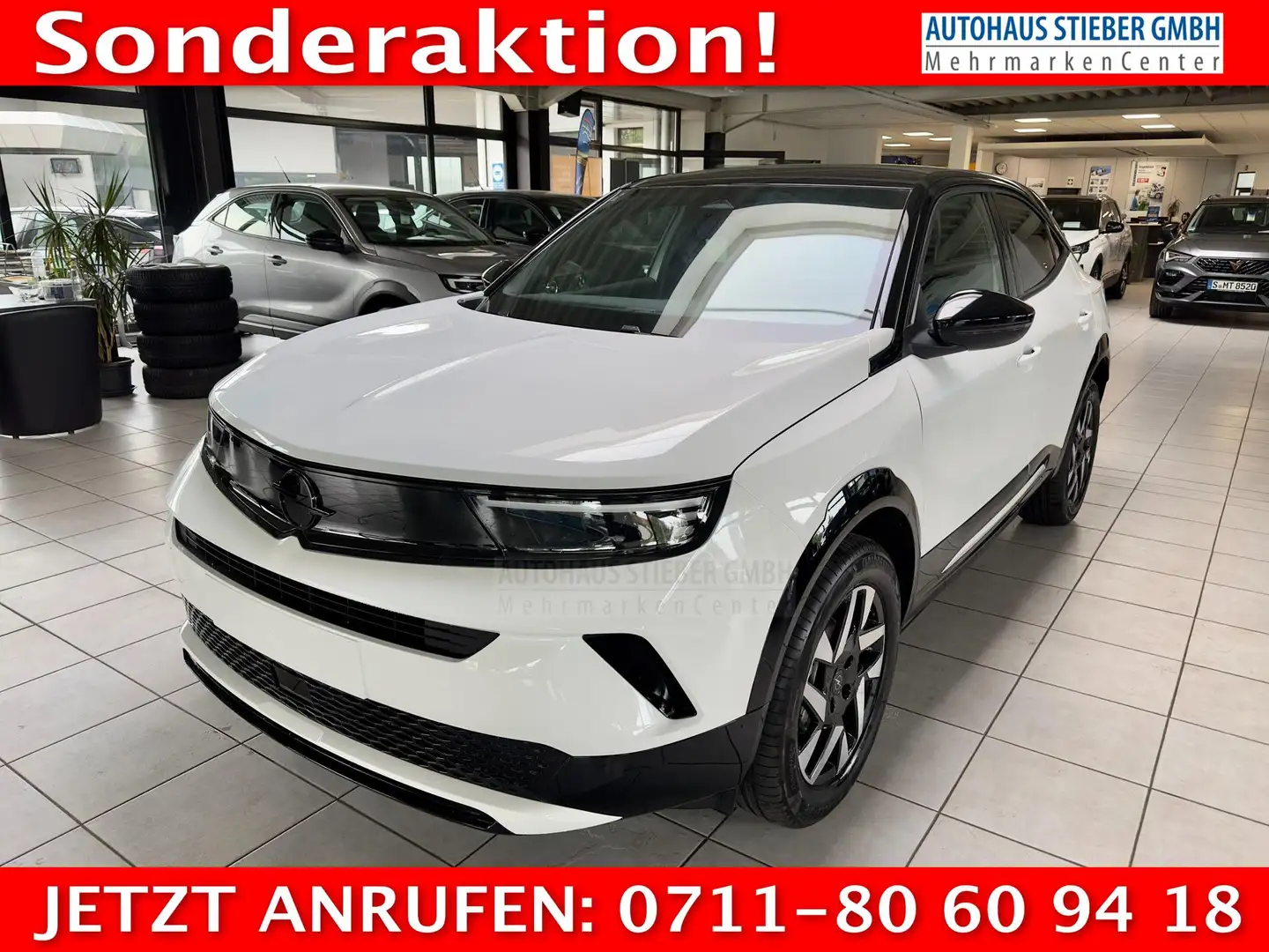 Opel Mokka-E GS RFK+SHZ+LHZ+EPH 96 kW (131 PS), Autom. 8-Gan... Weiß - 1