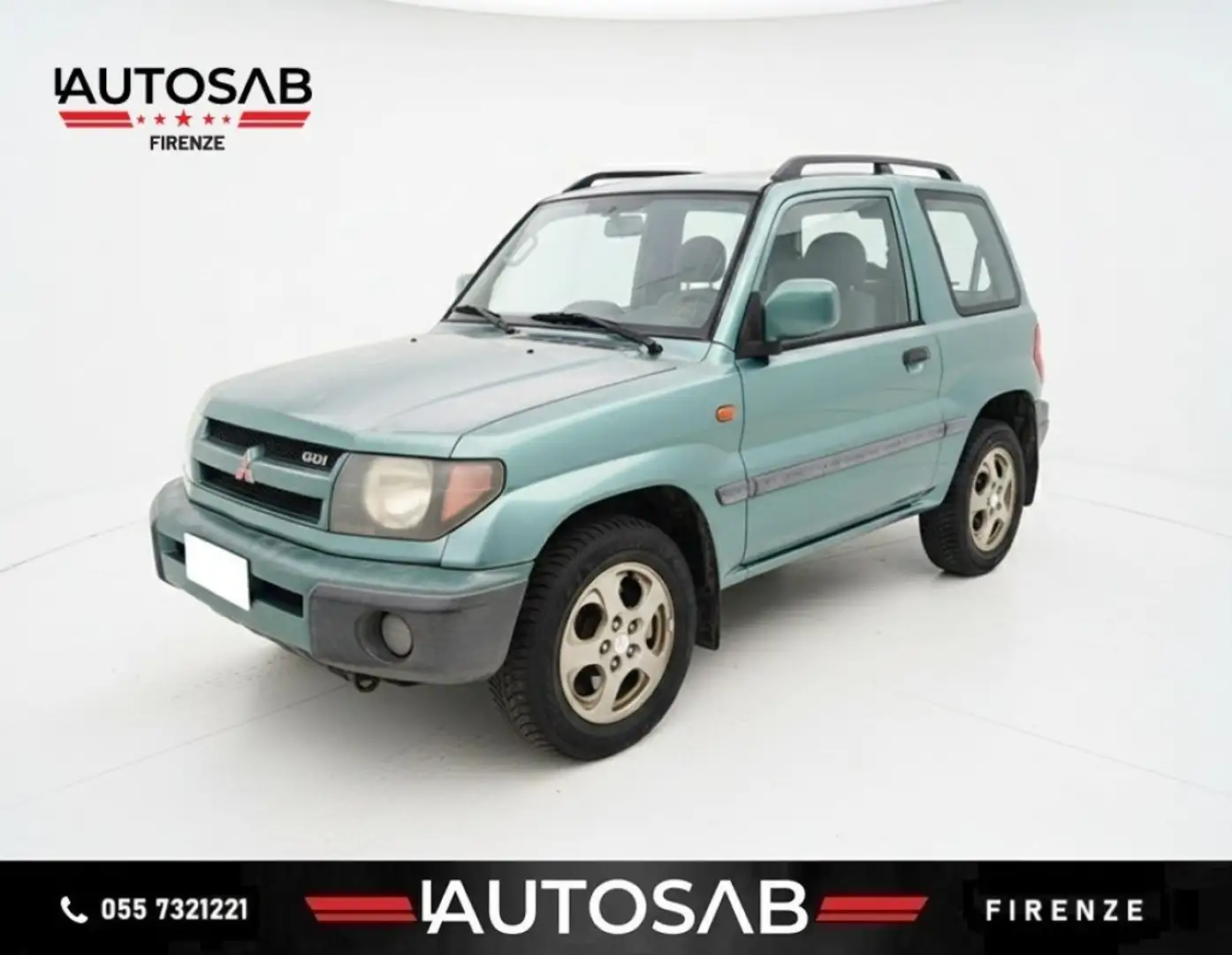 Mitsubishi Pajero Pinin 1.8 16V GDI 3 Porte Unico Proprietario Grün - 1