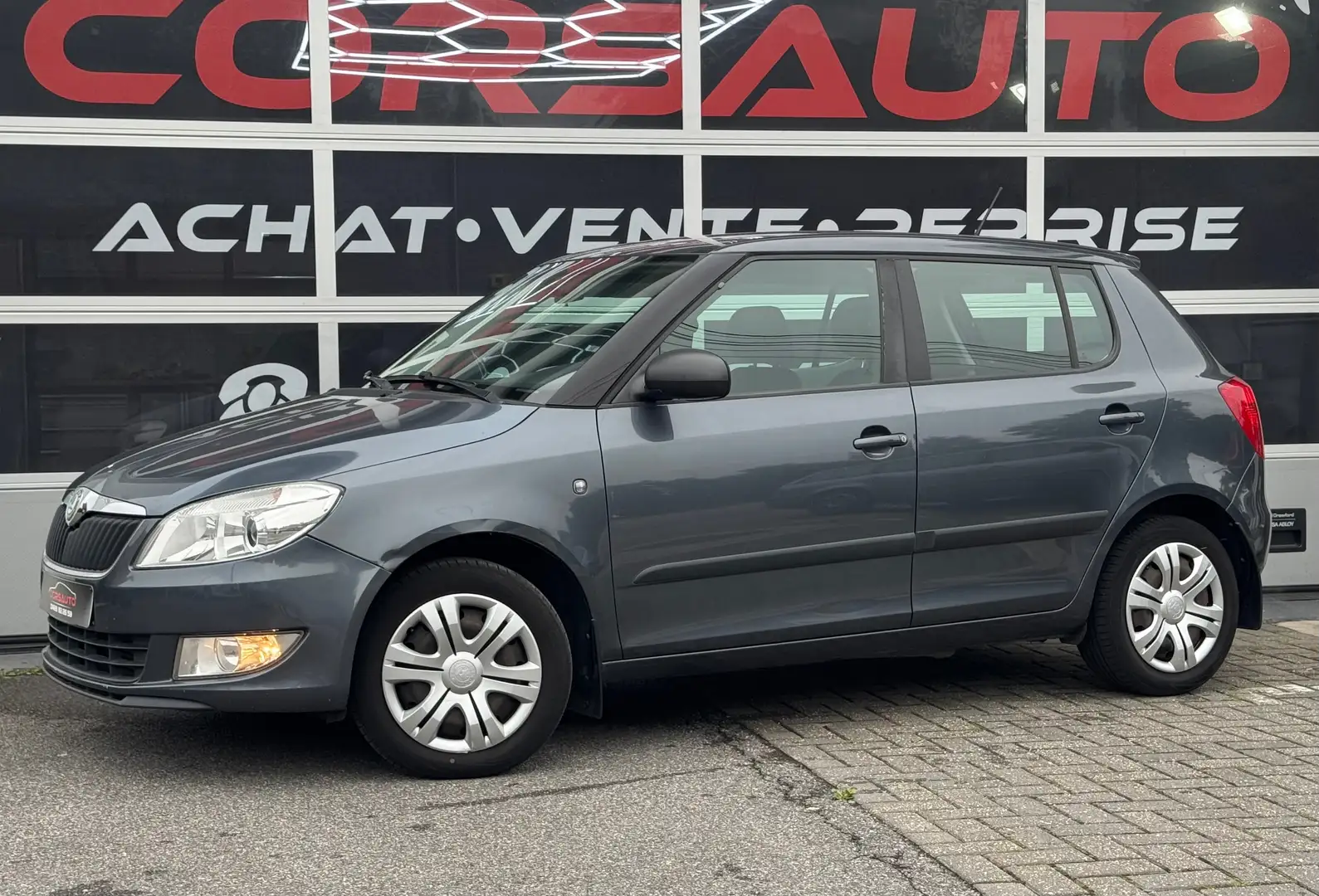Skoda Fabia Fabia 1.2 CR TDi CLIM RADIO VE VC ACC Gris - 1