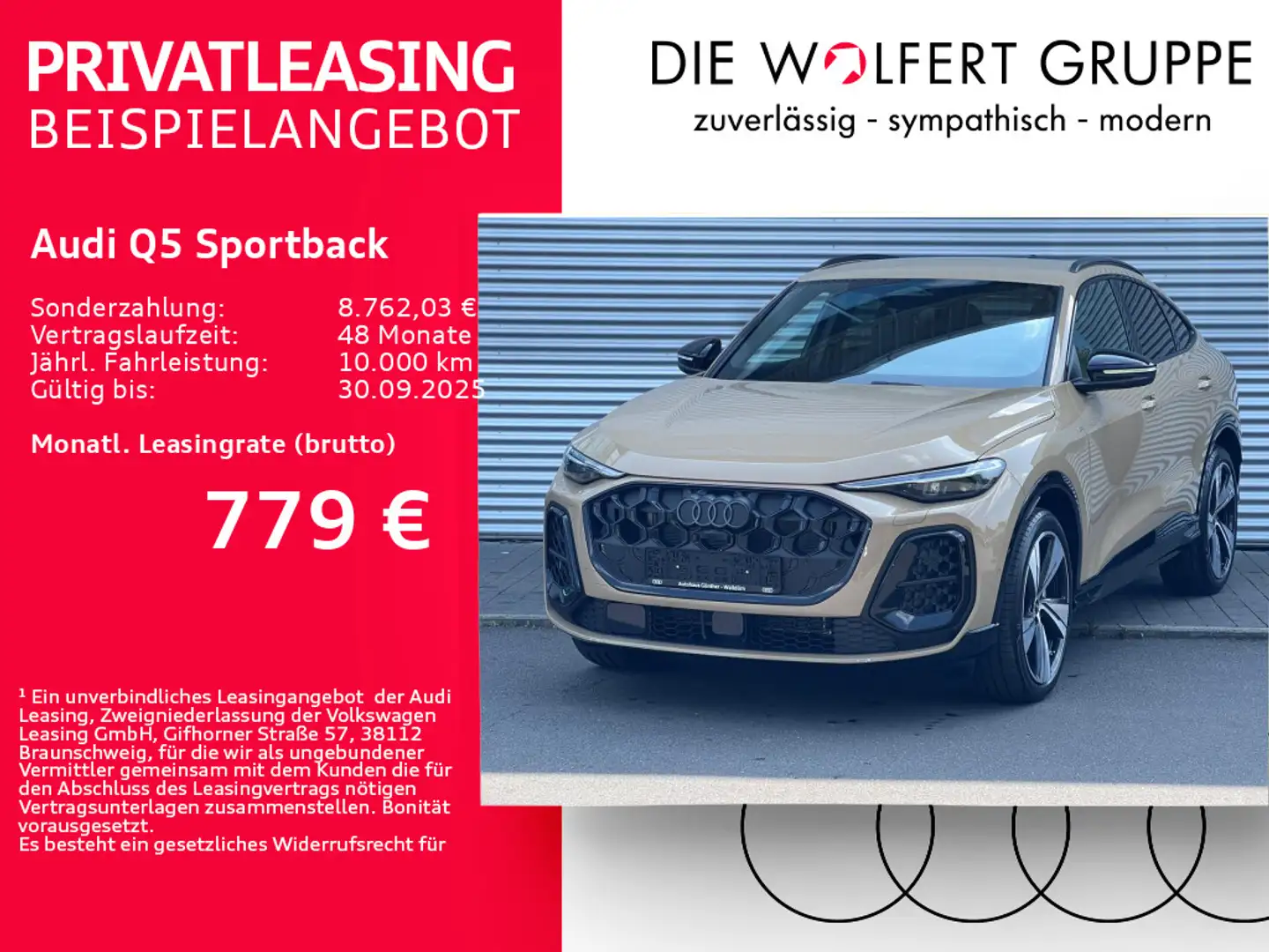 Audi Q5 TDI quattro 150 kW S tronic Goud - 1