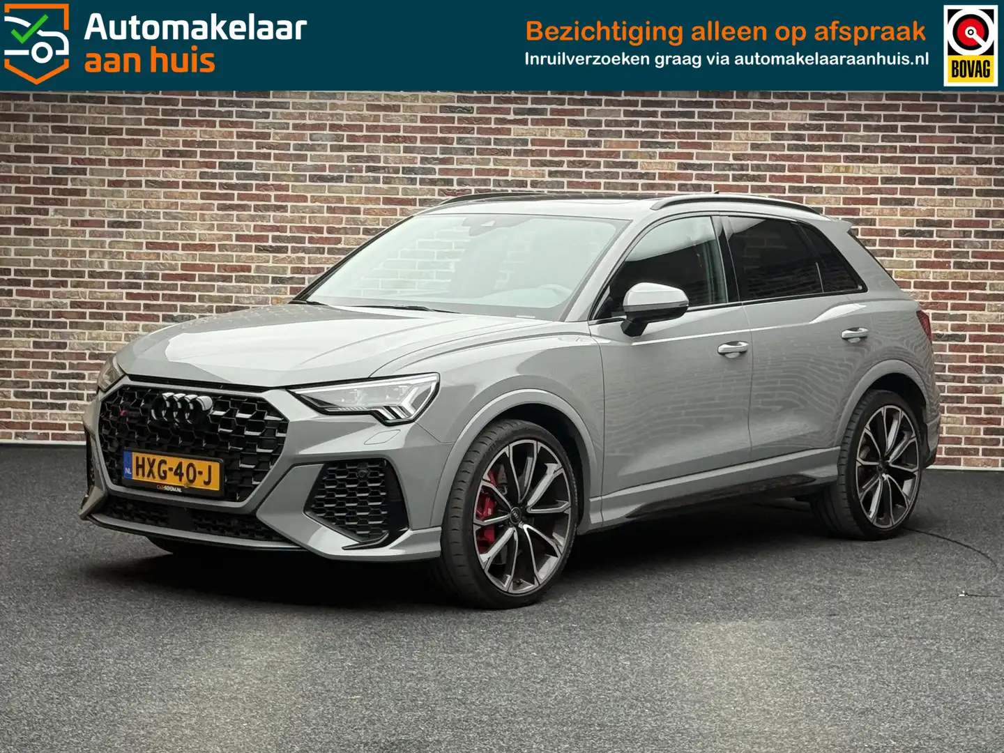 Audi RS Q3 TFSI Nardo Panorama Virtual 360 Trekhaak B&O Memor Gris - 1