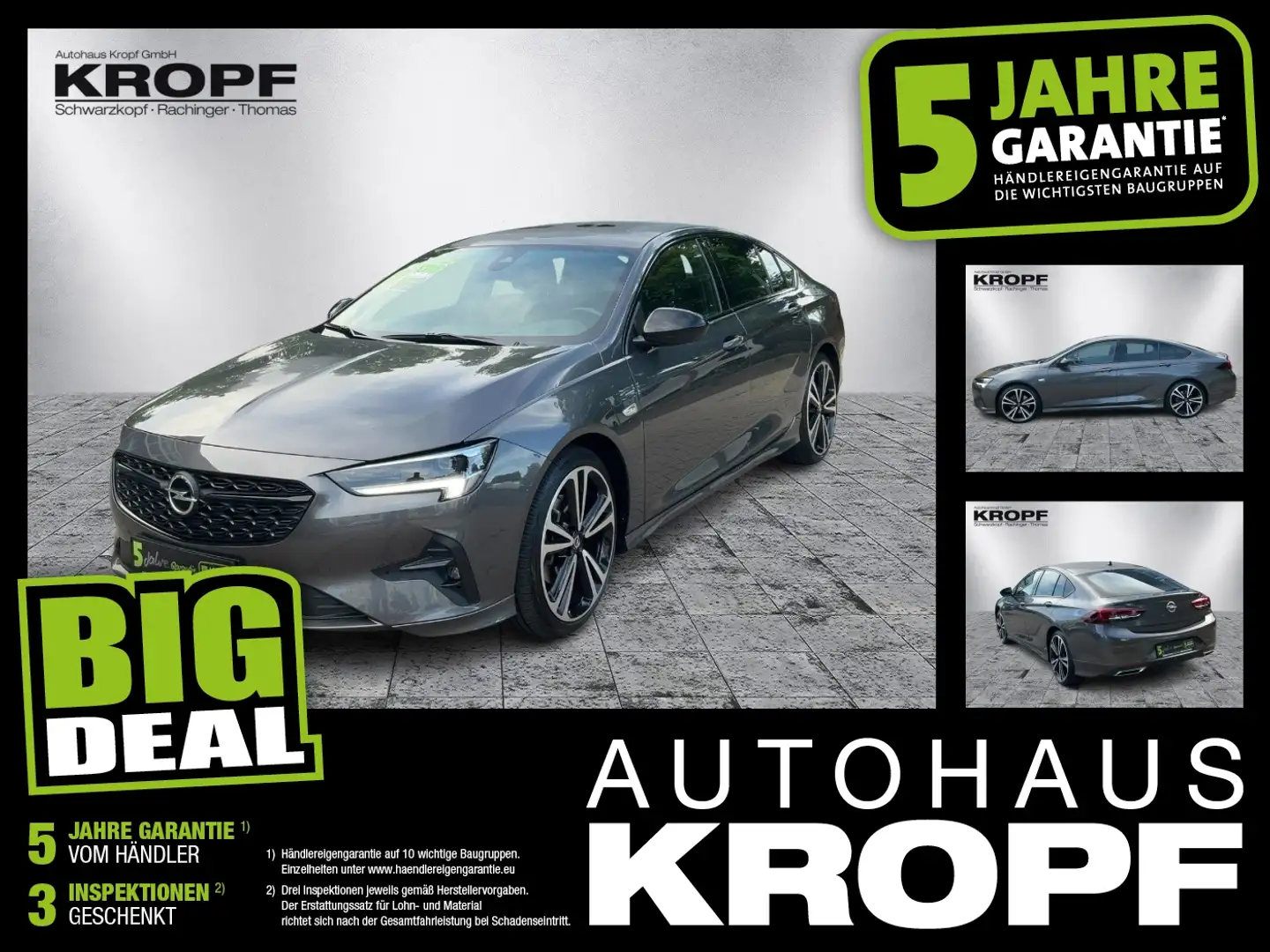 Opel Insignia B Grand Sport 2.0 CDTI  Ultimate ACC+LM Grau - 1