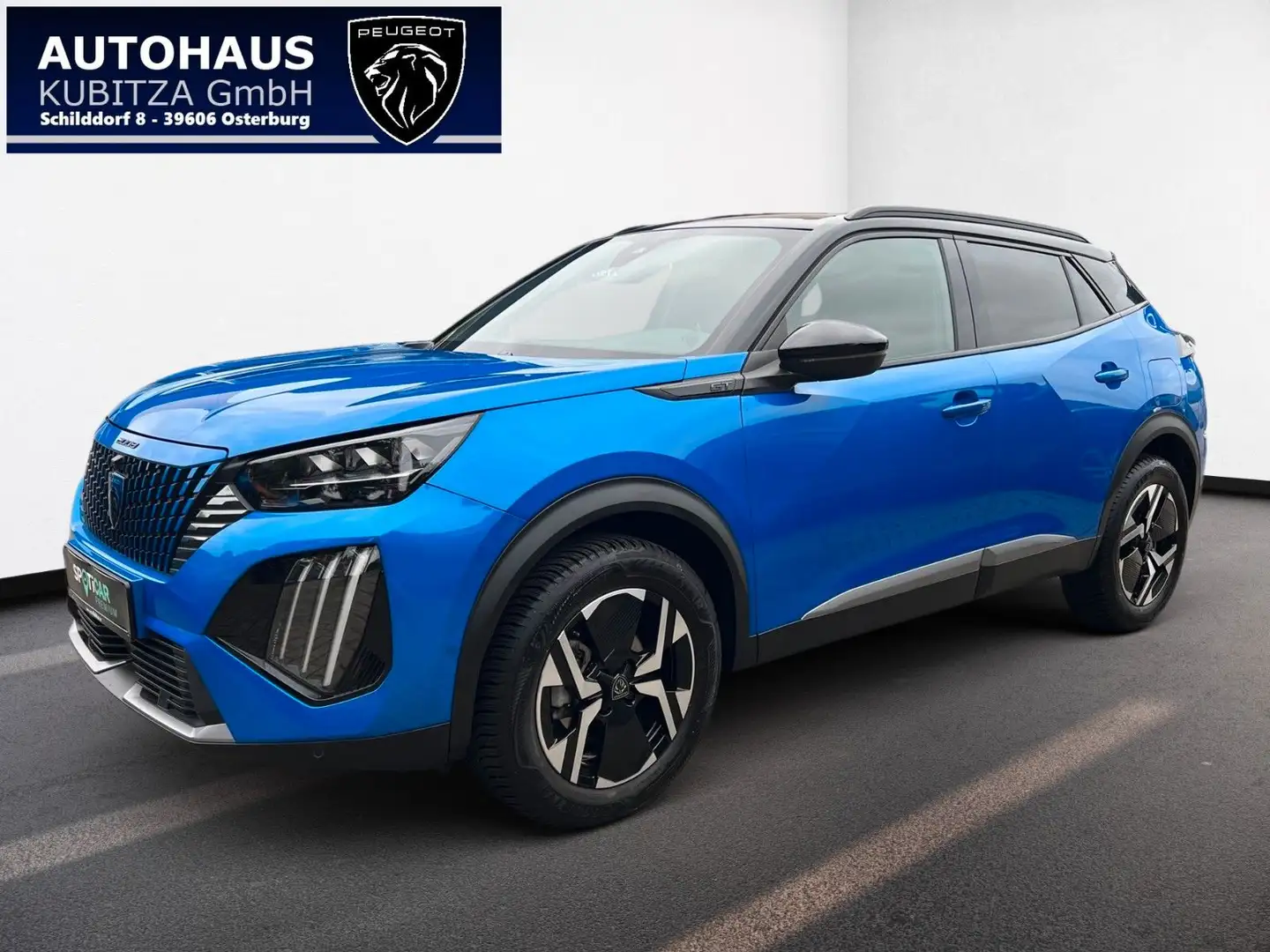 Peugeot 2008 GT Puretech 130 EAT8*Kamera360*Navi*FullLED Blau - 1