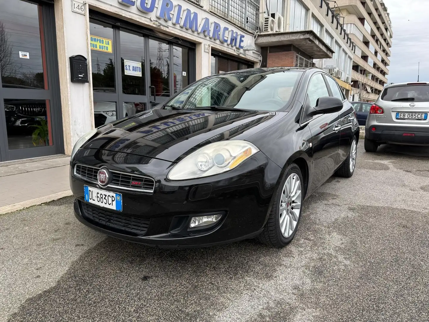 Fiat Bravo 1.4 TJET *UNIPRO**107000 KM ORIGINALI**PERFETTA!* Nero - 2