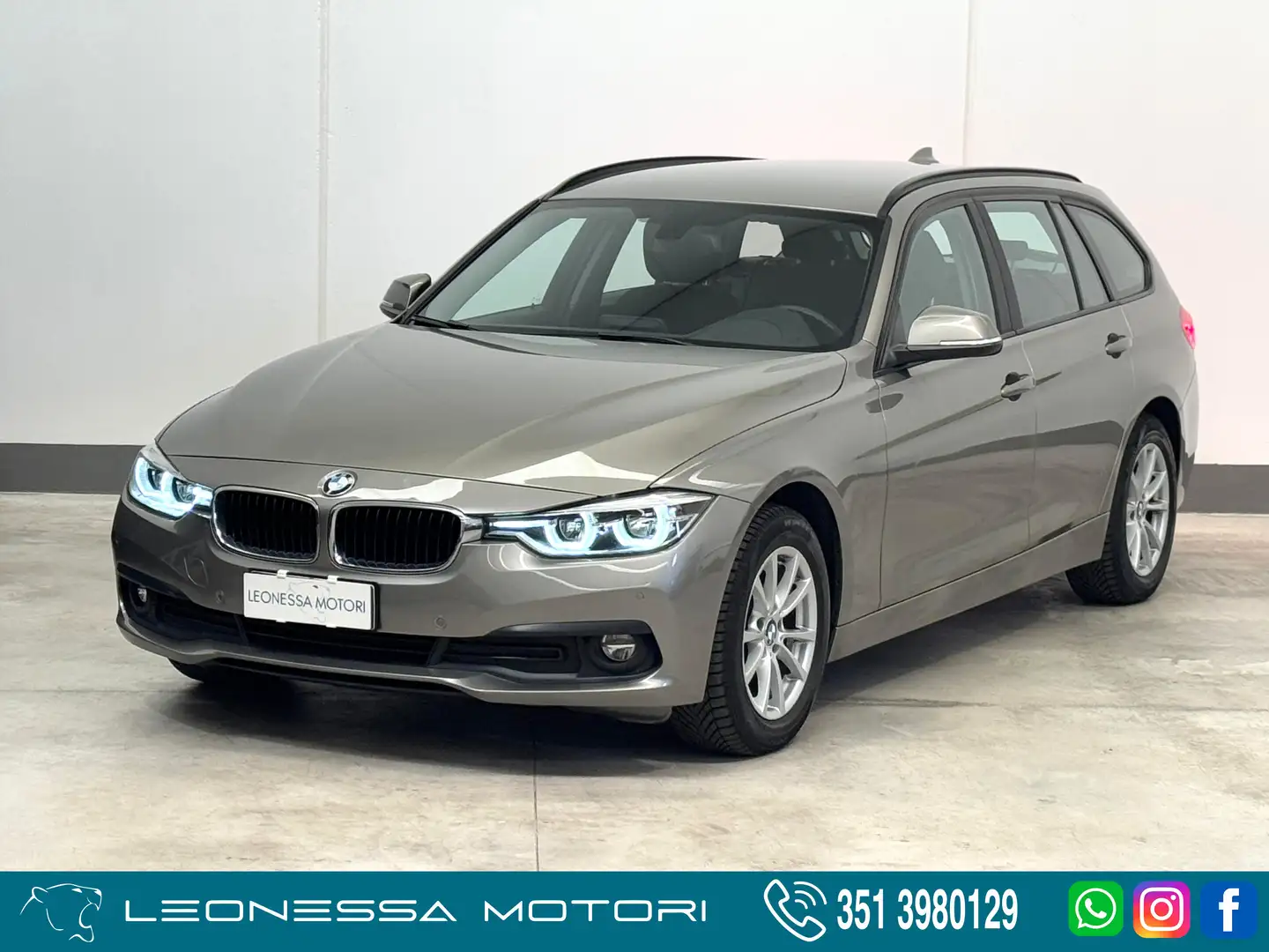 BMW 318 d Touring auto *PREZZO REALE* Grigio - 1