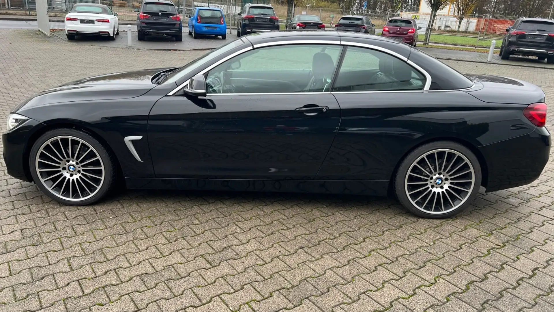BMW 420 d Sport Line Automatik*Voll*Scheckheft*2.Hd Schwarz - 2